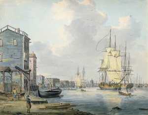 Il Tamigi a Rotherhithe, 1790s